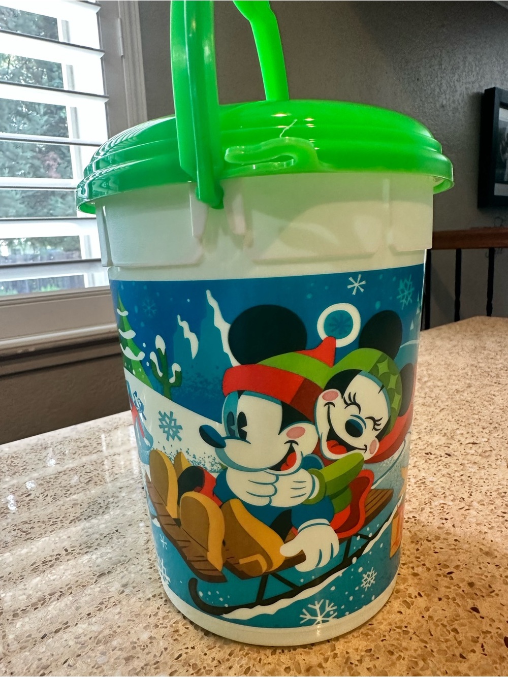 Disney Parks 2021 Holiday Christmas Popcorn Bucket
